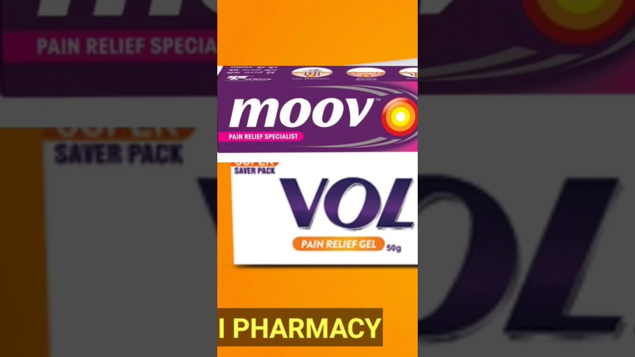 moov vs volini gel which is Best|Best pain relief gel 