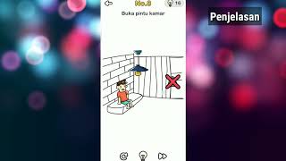 Terbaru Brain out - Melarikan diri dari ruang rahasia Level 1-18.(Dayato) screenshot 5