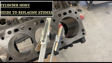 Cylinder Hone Stone Replacement - Lisle Glaze Breaker