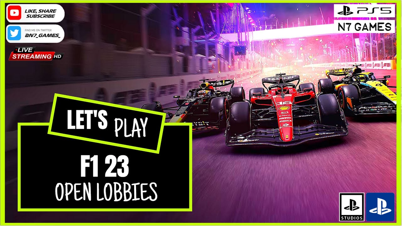 F1 23 - OPEN LOBBIES #41 #f1 #f123 #f123game #formula1 #f1live #racing ...