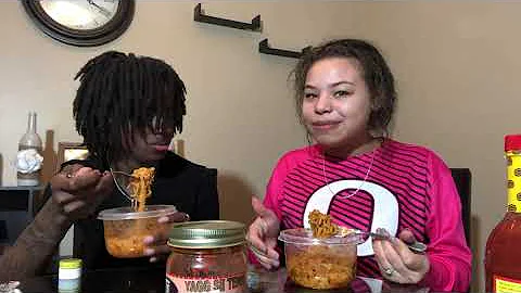 EXTREME SPICY NOODLES CHALLENGE!!! (GONE WRONG)