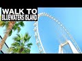 Walk To Bluewaters Island | 4K | Dubai Tourist Attraction