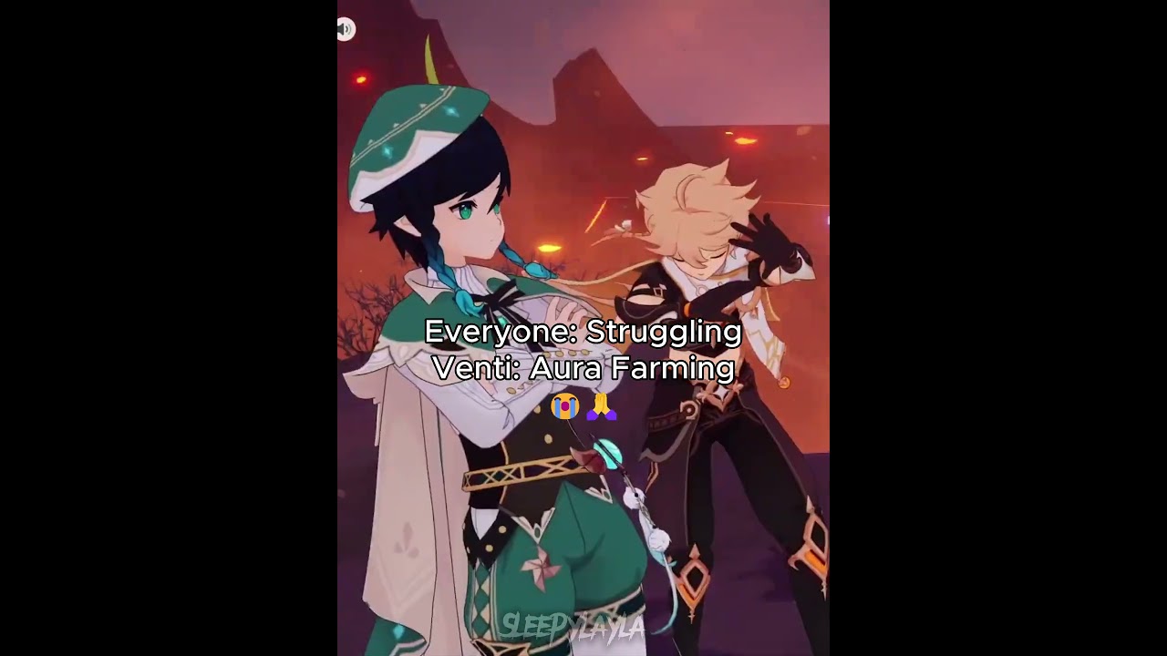 Venti Aura Farming showing his Archon Powers 😭🙏 