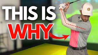 Why You Struggle To Keep The Left Arm Straight In Your Golf Swing!