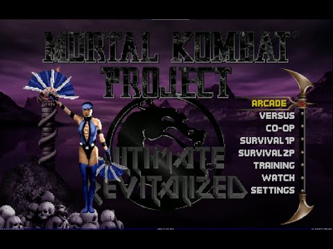 Mugen Mortal Kombat Project Ultimate Revitalized 2.5 - Kitana (MK3 Alt) Champion Tower Playthrough