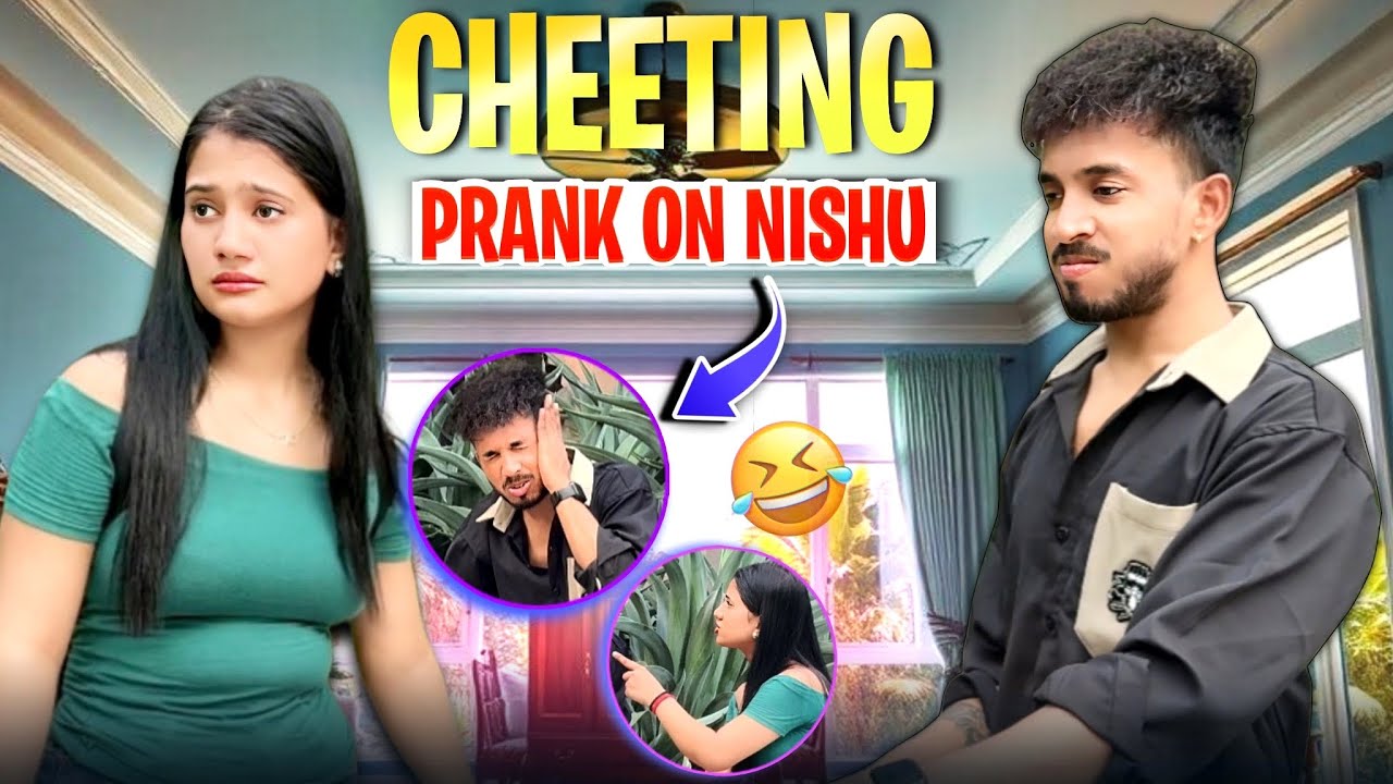 LADKI SE BAAT KARTE HOYE PAKDA GAYA YASH💔🥺|| NISHU RONE LAGI 😭 #prank #viralvideo