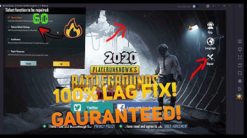 HOW TO  FIX LAG IN GAMELOOP IN 2020 | PUBG MOBILE GAMELOOP 7.1 Best FPS Settings Fix LAG  100%