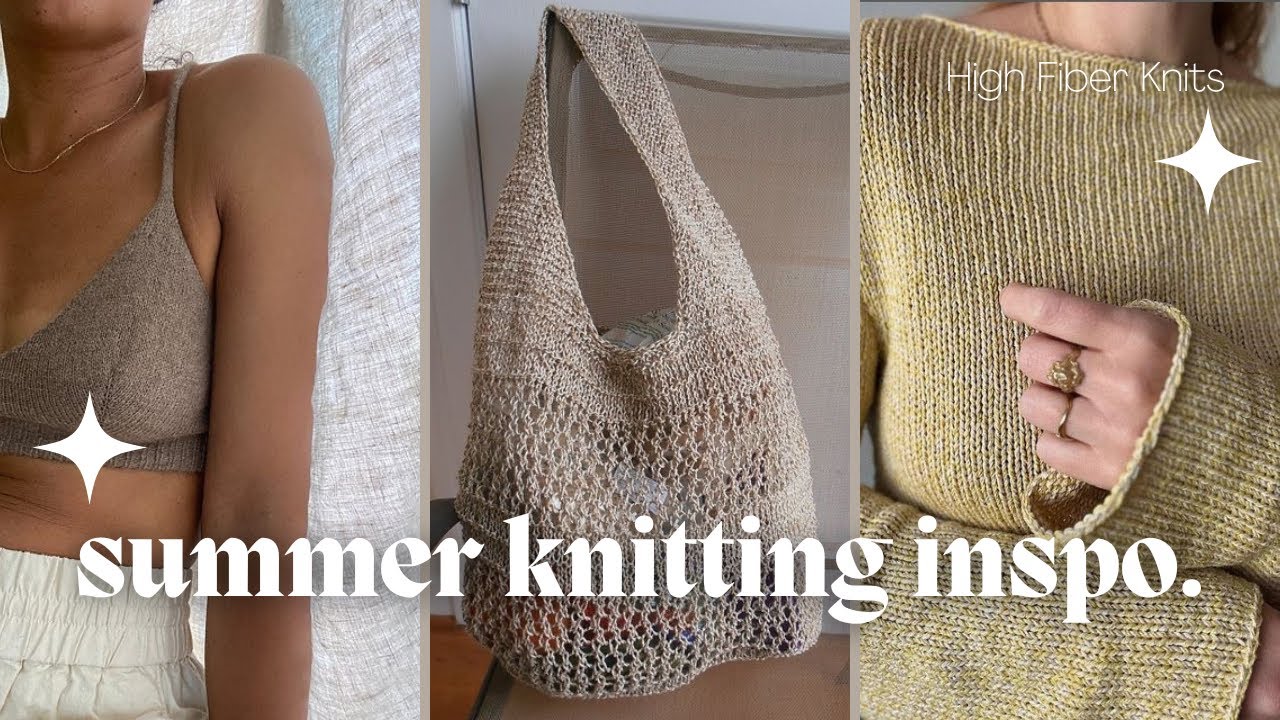 Knitting with Cotton Yarn – Tips and Tricks for successful summer