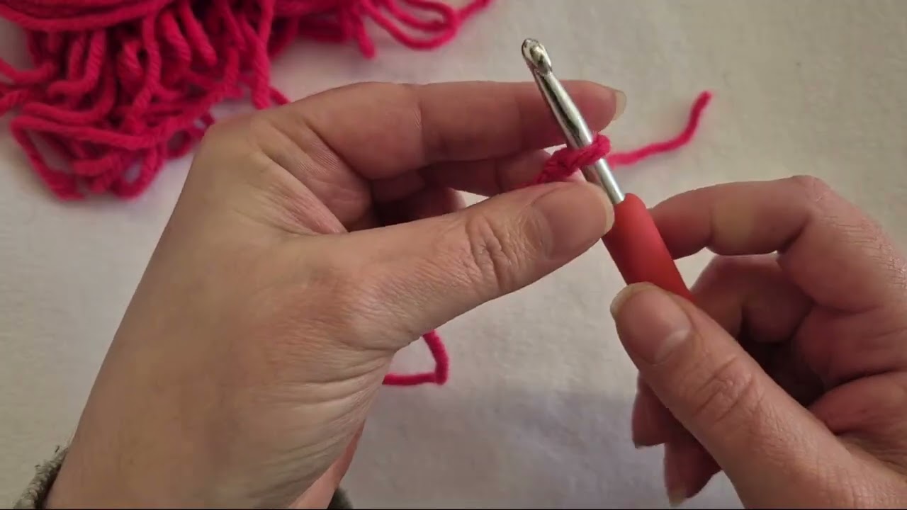 Crochet Slip Knot tutorial