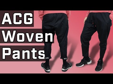 Nikelab ACG Pickup! FW17 Woven Pants REVIEW - YouTube