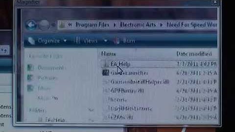 Need For Speed Starting Error :( Please Watch
