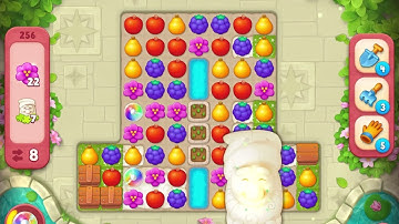 Gardenscapes Level 256 Hard