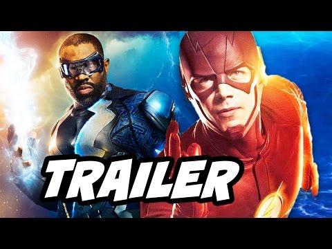 Black Lightning Official Trailer and The Flash Arrow Comics Explained