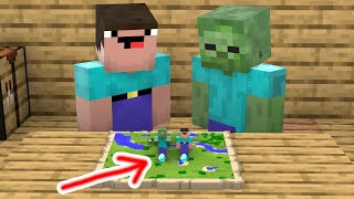 Monster School : Noob and Zombie Boy - Minecraft Animation