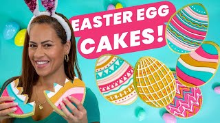 Easter egg Cakes Vs Cookies SHOWDOWN! Replicating Easter Sugar Cookie Designs | How to Cake It by How To Cake It 38,254 views 1 month ago 11 minutes, 34 seconds