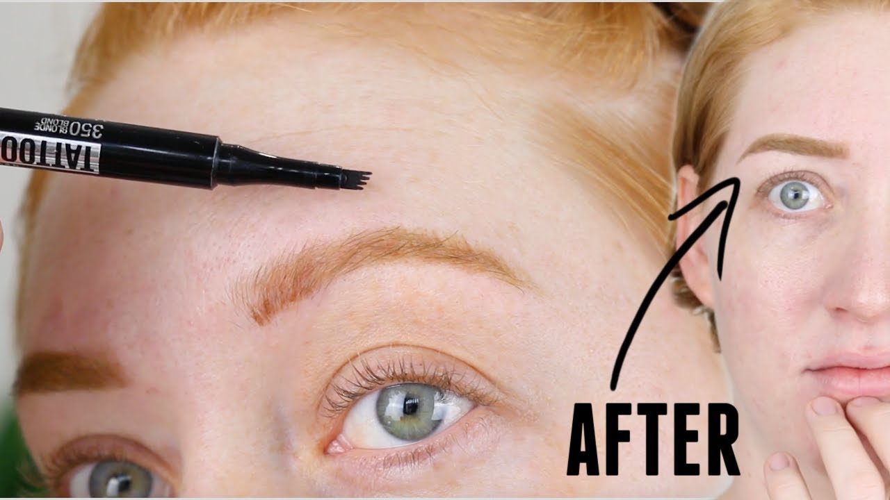 Maybelline TattooStudio Brow Tint Pen Review - wide 8