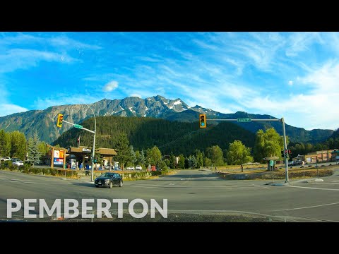 Pemberton BC 4K Drive - British Columbia, Canada