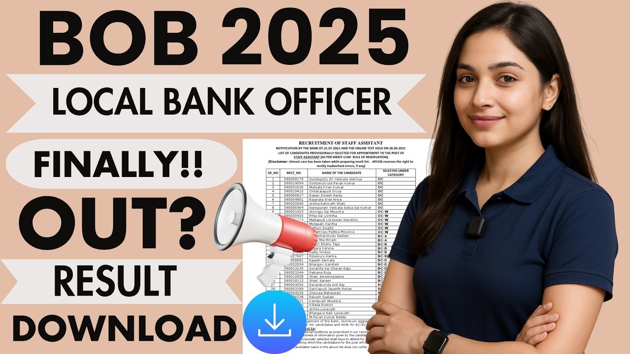 bob lbo result 2025 | bank of baroda local bank officer result | mahir academy