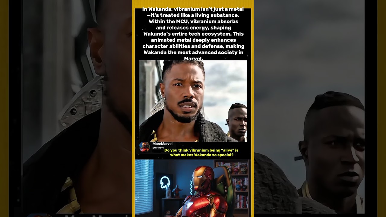 ‎“💎 Vibranium: The Secret of Living Metal!” 