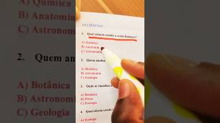 Quiz as ciencias#Quiz #ciência #Palavra #português