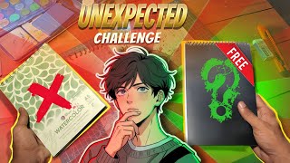 Using ₹0 sketch book || Hardest dawing challenge ever 😭 #video #drawing #anime #challenge 