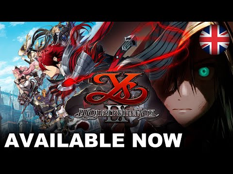 Ys IX: Monstrum Nox - Launch Trailer (PS4) (EU - English)