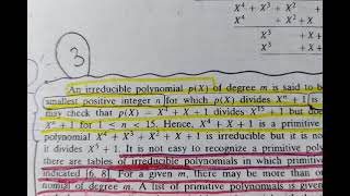3. Galois Field Error Control Coding (3)