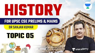 Topic 5 | History for UPSC CSE Prelims 2021 & Mains | By Dr Sanjan Kumar Sir