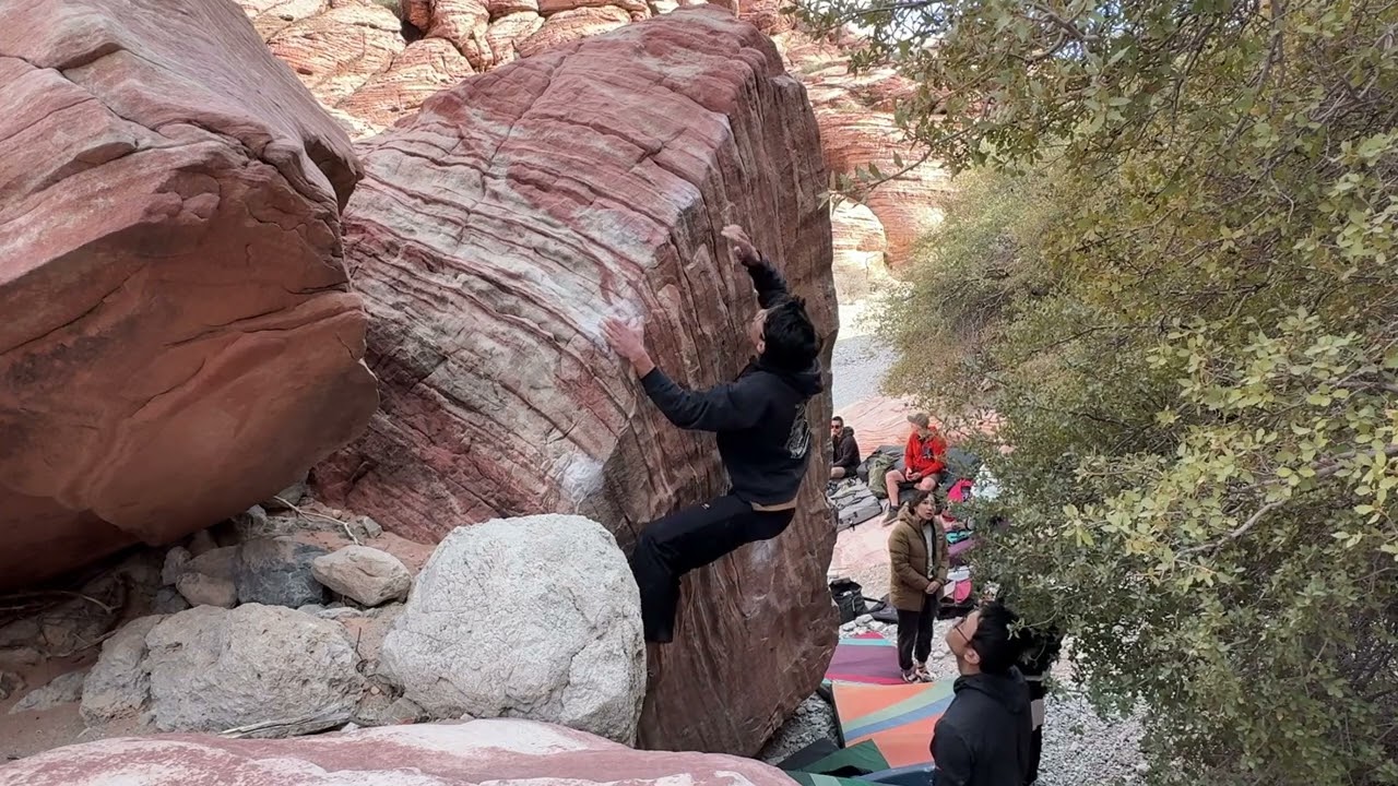 Jack of All Trades, V6. Red Rocks