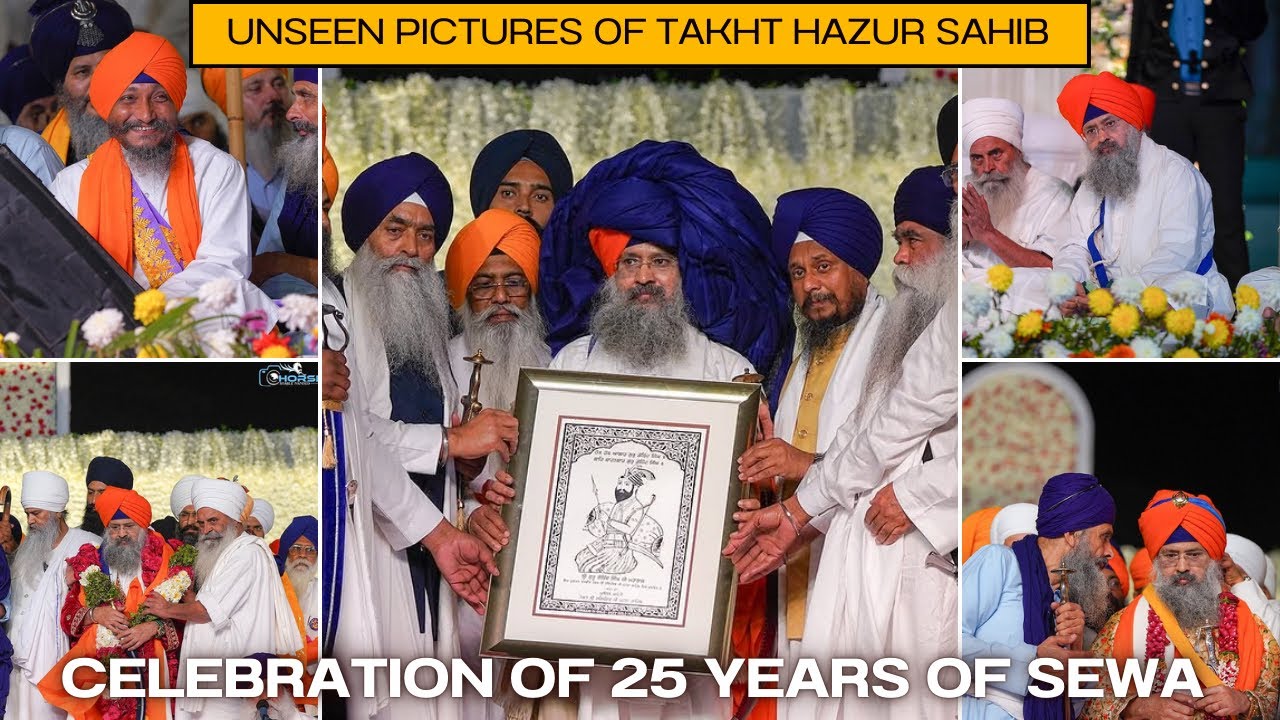 UNSEEN pictures of Takht Hazur Sahib / Celebration of 25 years of sewa
