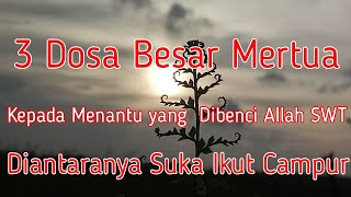 3 Dosa Besar Mertua Kepada Menantu yang Sangat Dibenci Allah SWT , Salah Satunya Suka Ikut Campur