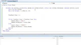 Visual Basic 2008, 2010 - Using Random events