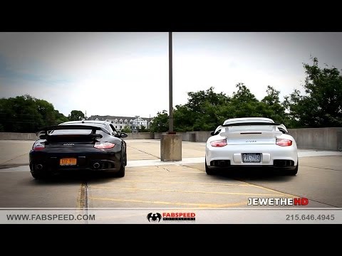 SOUND COMPARISON: Porsche 997 GT2 RS Stock Exhaust Vs Fabspeed Performance Exhaust!