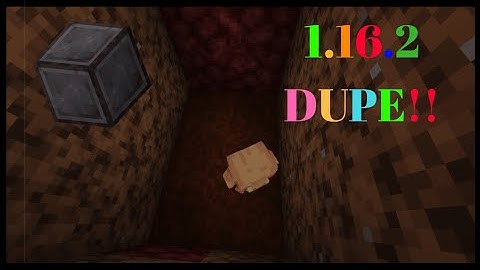 1.16.2 Item Dupe Glitch | Minecraft