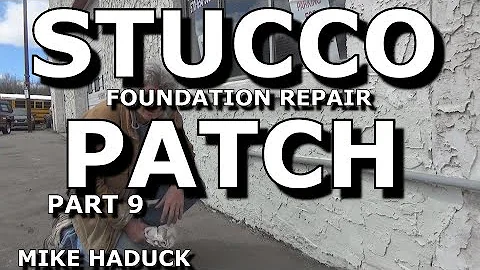 FOUNDATION REPAIR (Part 9) Mike Haduck