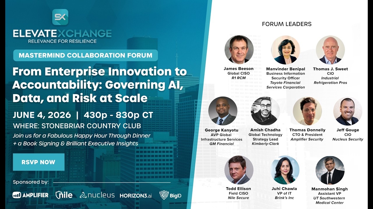 EXECUTIVE SUMMARY 1 From Enterprise Innovation to Accountability: Governing AI, Data, and Risk at Scale