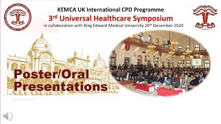 Posters/Oral Presentation Session Posters/Oral Presentation Session