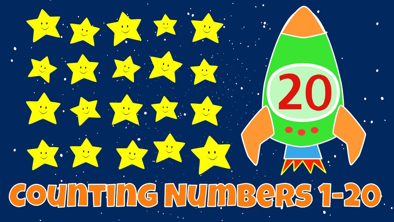 Counting Numbers Numbers 1 20 Lesson For Children Youtube