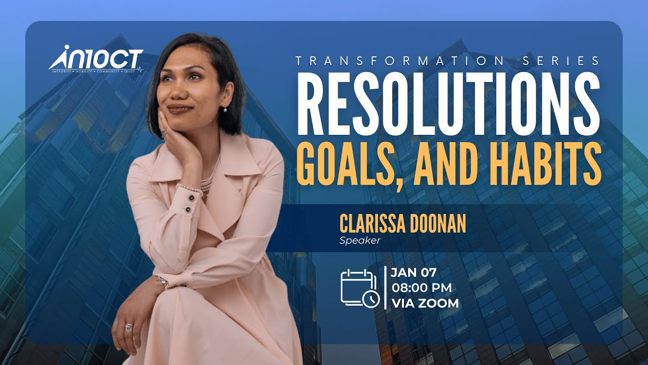 Jan-07-2025 Personal Development - Resolutions, Goals, and Habits by Clarissa Doonan