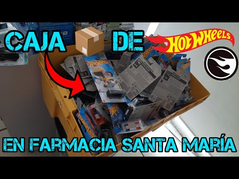 Caja ? llena de #hotwheels, cacería en farmacia Santa María Ep.No 282