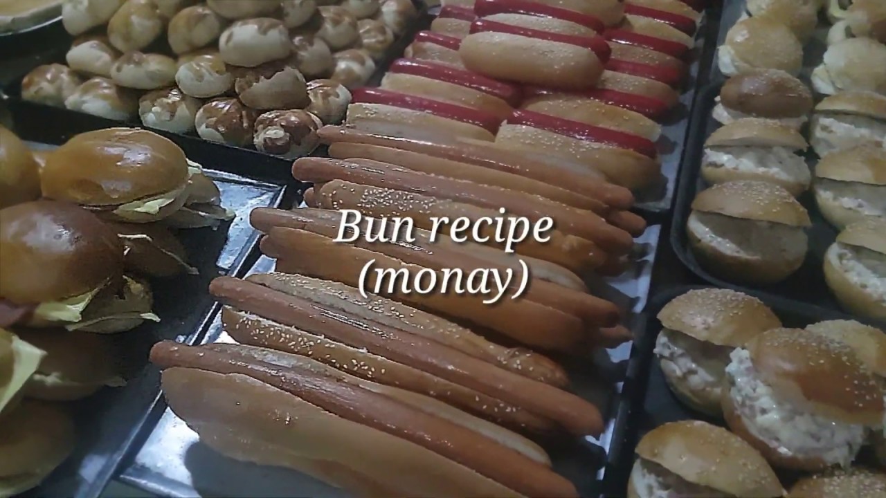 BUN RECIPE (FOOTLONG,HOTDOG,BURGER,HAM AND CHEESE BUN RECIPE) PANG