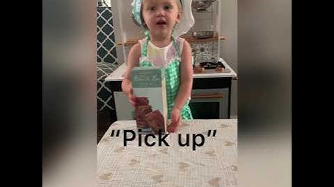 Episode 4 of Harper’s Cooking Show: Harper Makes Trader Joe’s Blondie Bars!