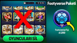 Ea Bunu Yapan Herkesi̇n Kartlarini Si̇ldi̇ Tari̇hi̇ Hata Footyverse Fi̇şi̇ Nasil Kasilir ? Fc Mobile
