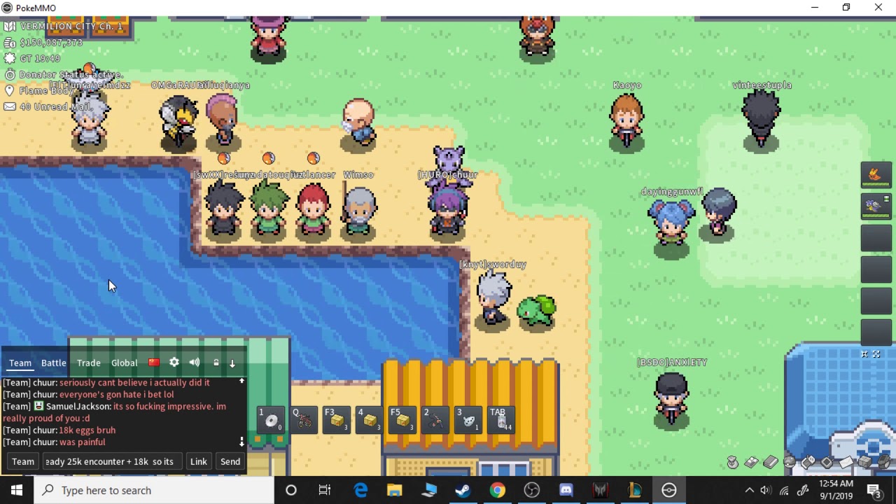 Yall should check out this pokemon mmo