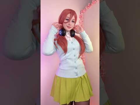 Mikucosplay Mikunakano Thequintessentialquintuplets Cosplay