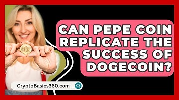 Can Pepe Coin Replicate the Success of Dogecoin? | CryptoBasics360 News