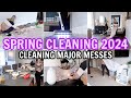 SPRING DEEP CLEAN WITH ME | COMPLETE DISASTER CLEANING MOTIVATION | DEEP CLEAN &amp; DECLUTTER WITH ME