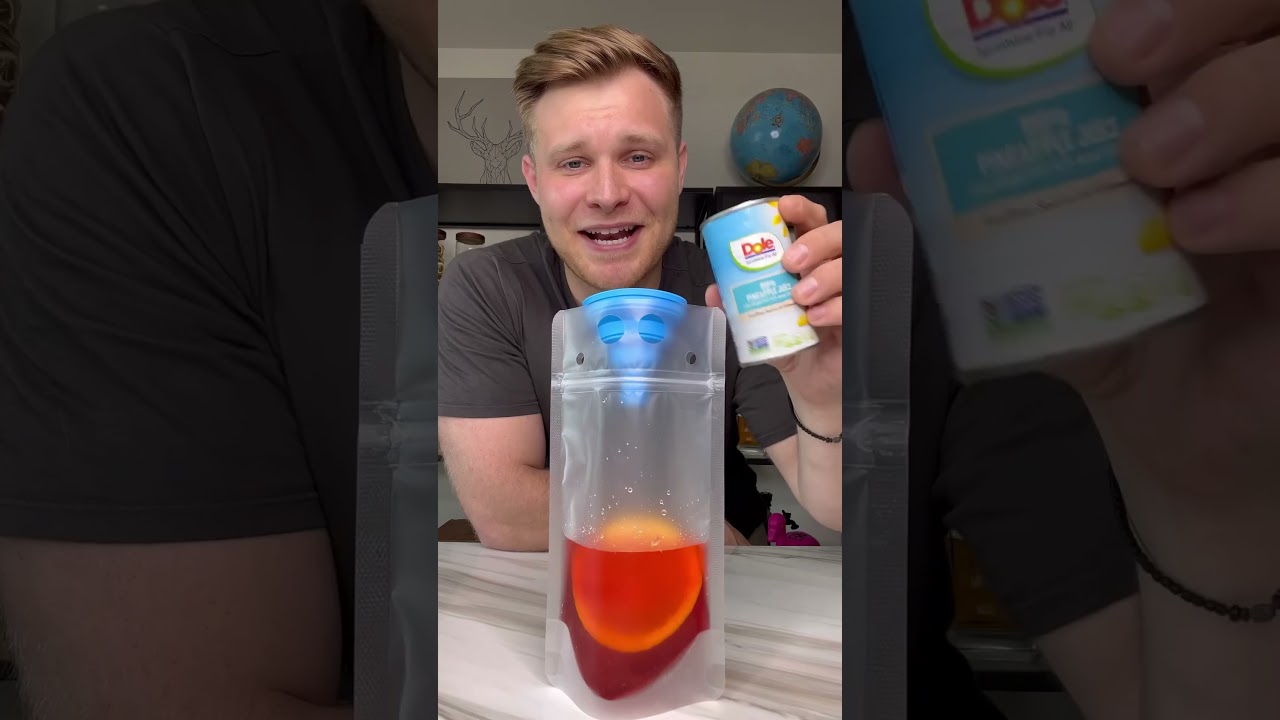 Homemade Boozy Capri Sun!