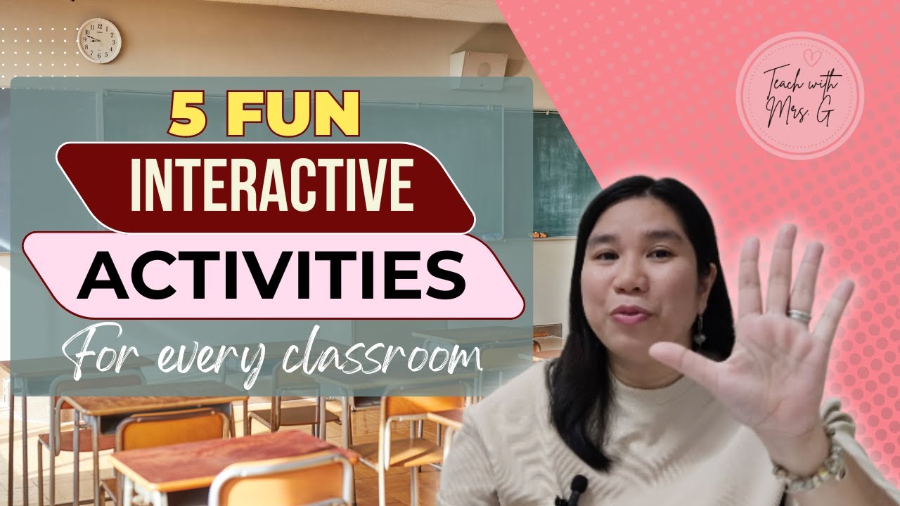 5 FUN INTERACTIVE ACTIVITIES For Every Classroom - YouTube