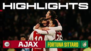 Download Lagu Three points at home 🇧🇪 | Highlights Ajax - Fortuna Sittard | VriendenLoterij Eredivisie MP3